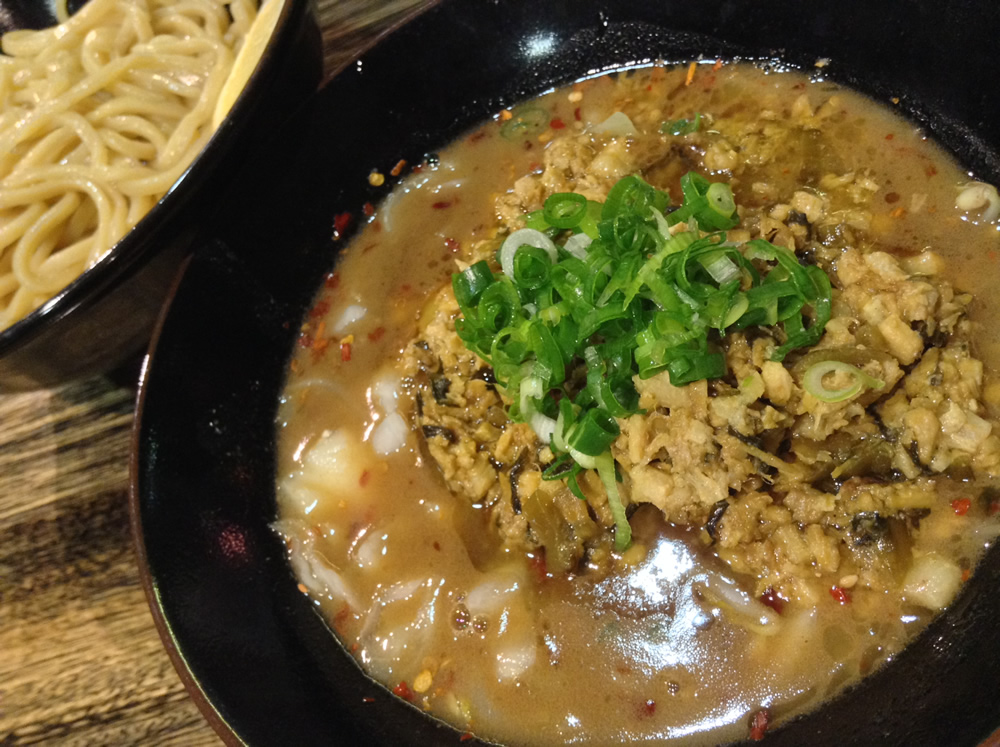 ラーメンずんどのつけ麺のツケダレ